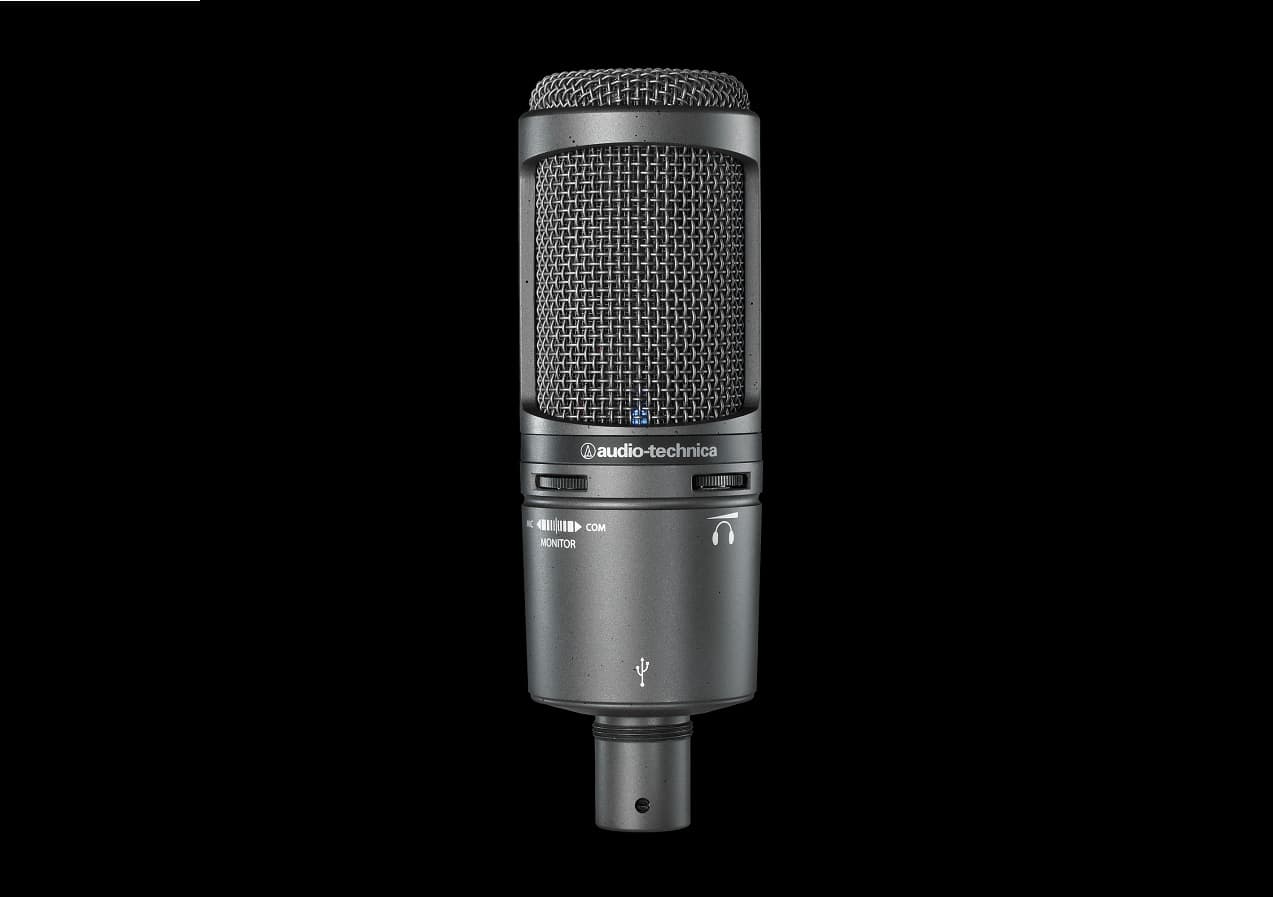 best microphone for podcasting Audio-Technica AT2020USB