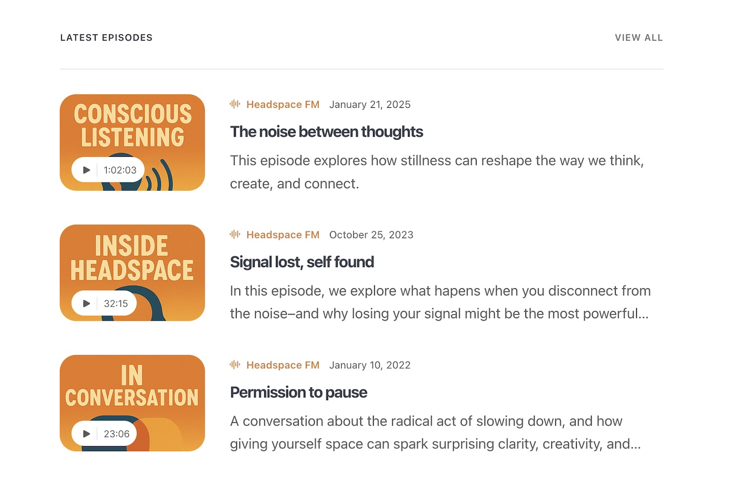Display related podcast posts