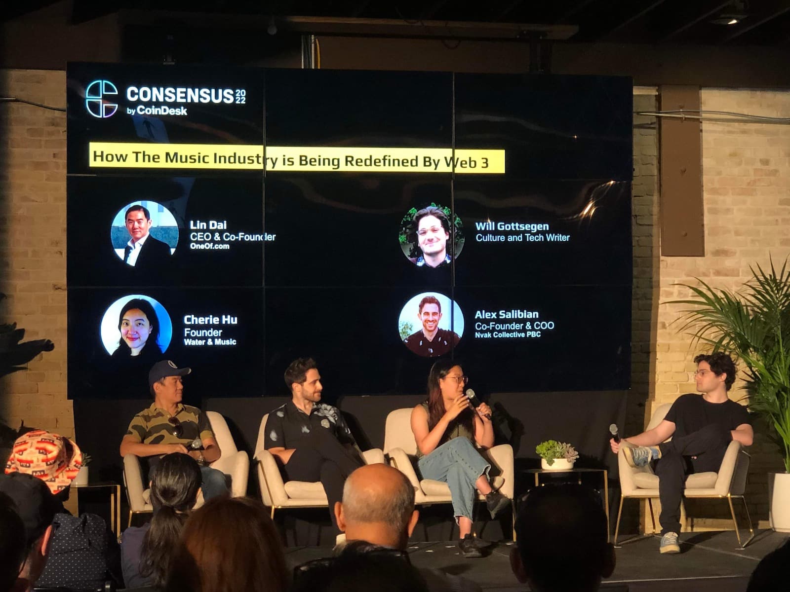 Cherie Hu of Water and Music talks at Consensys 2022