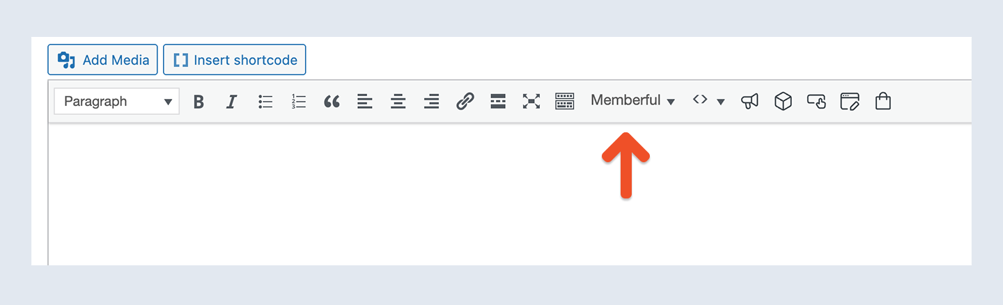 Memberful editor