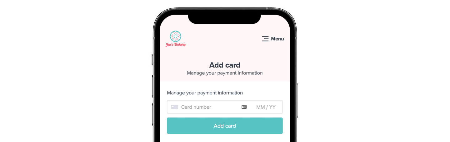 Members can add a credit card