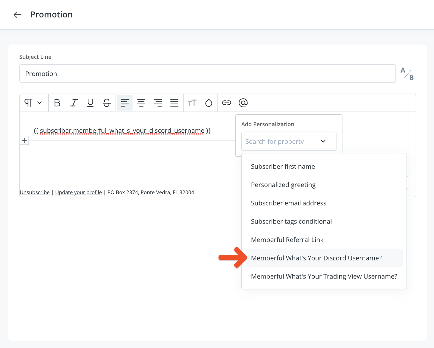 Personalize with custom fields on ConvertKit