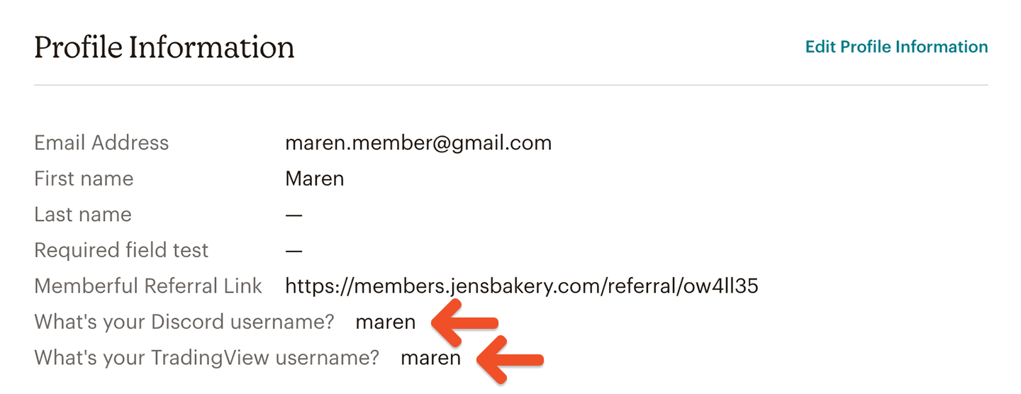 Free-form answers show up as Mailchimp tags
