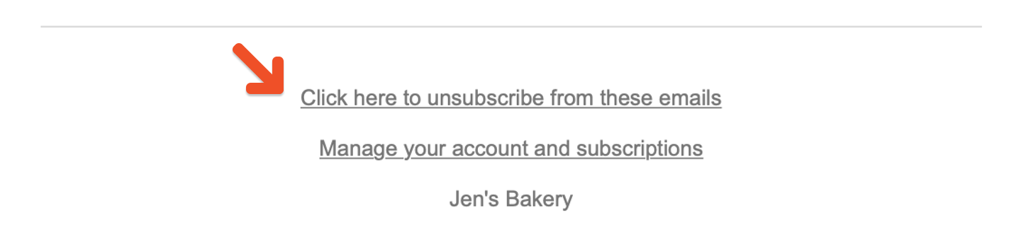 Unsubscribe from posts