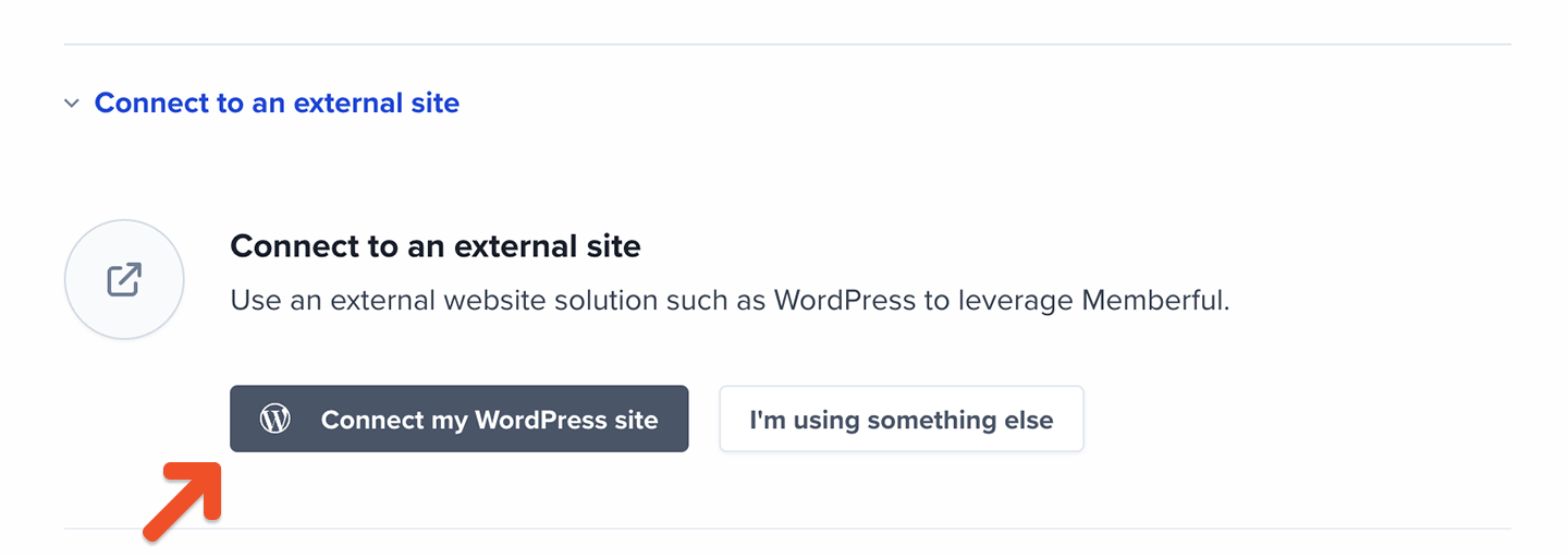 Activate the WordPress service
