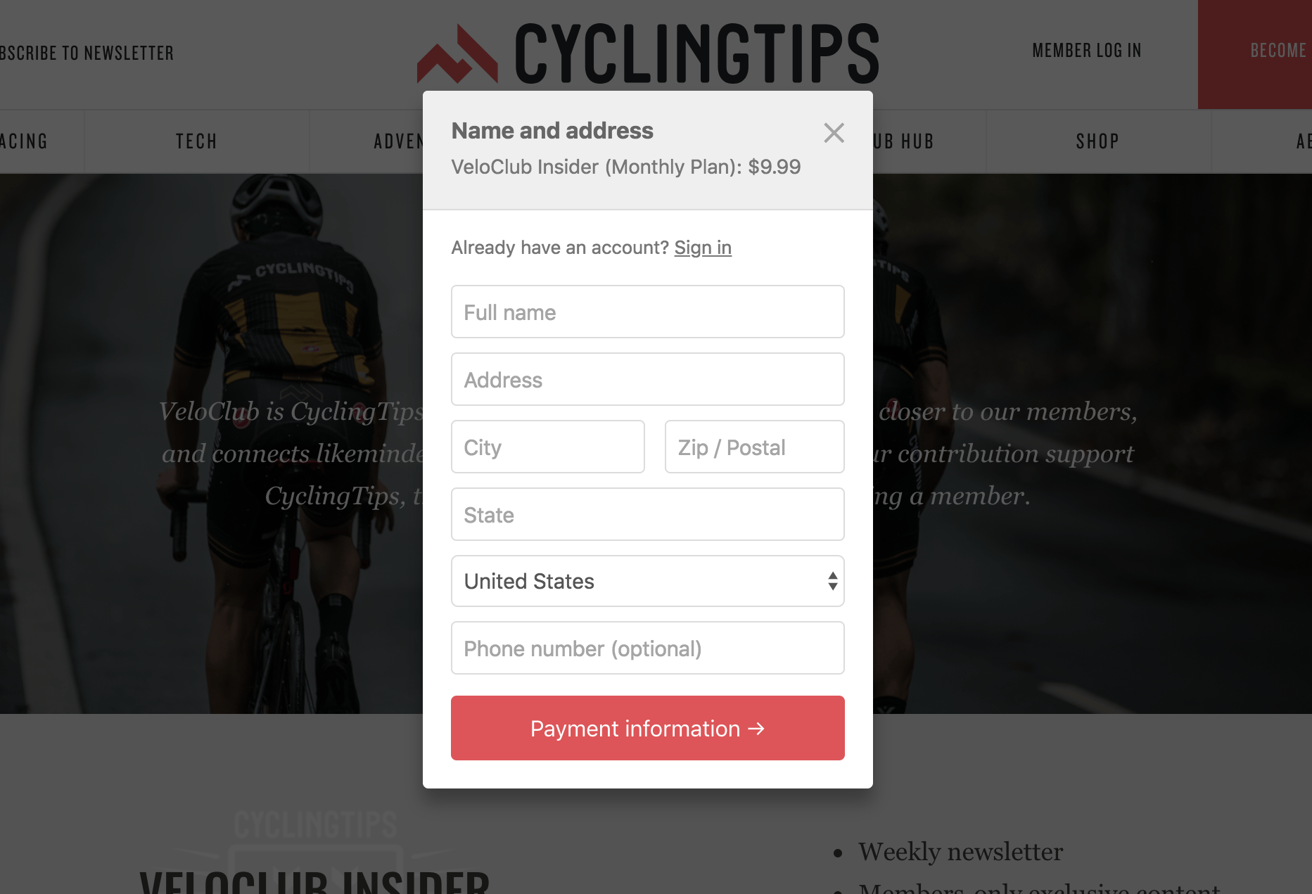 Cycling Tips