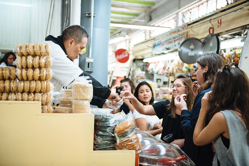 ECT at the market in Morocco © GoKateShoot