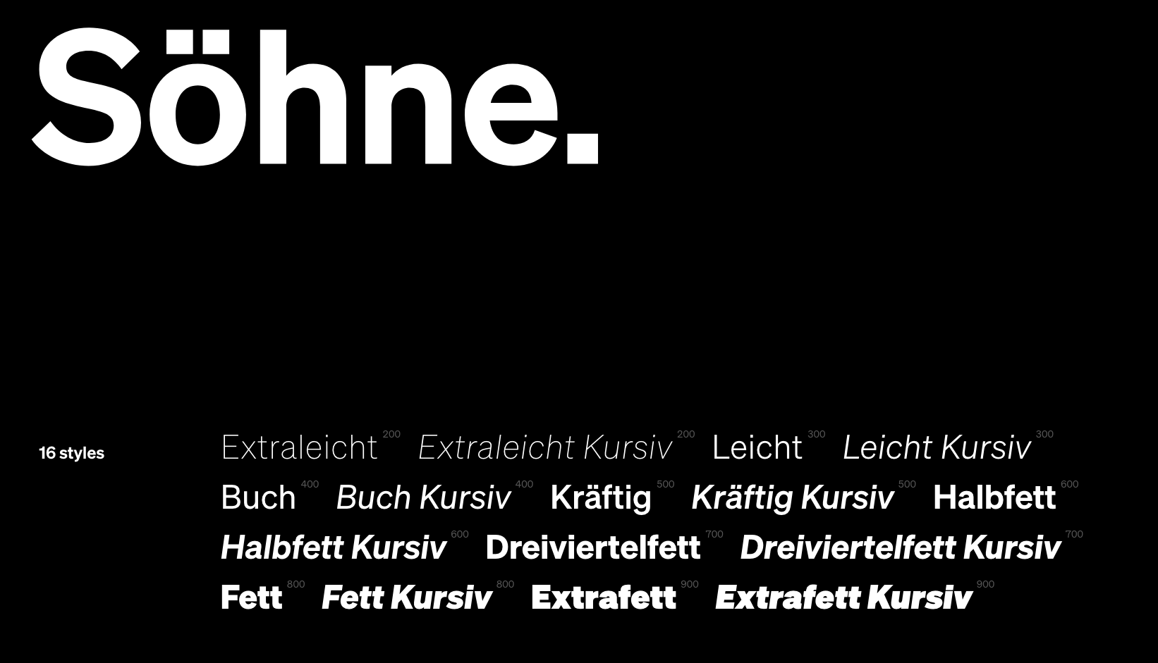 Sohme typeface