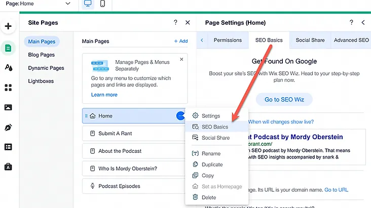 Wix vs Squarespace - SEO