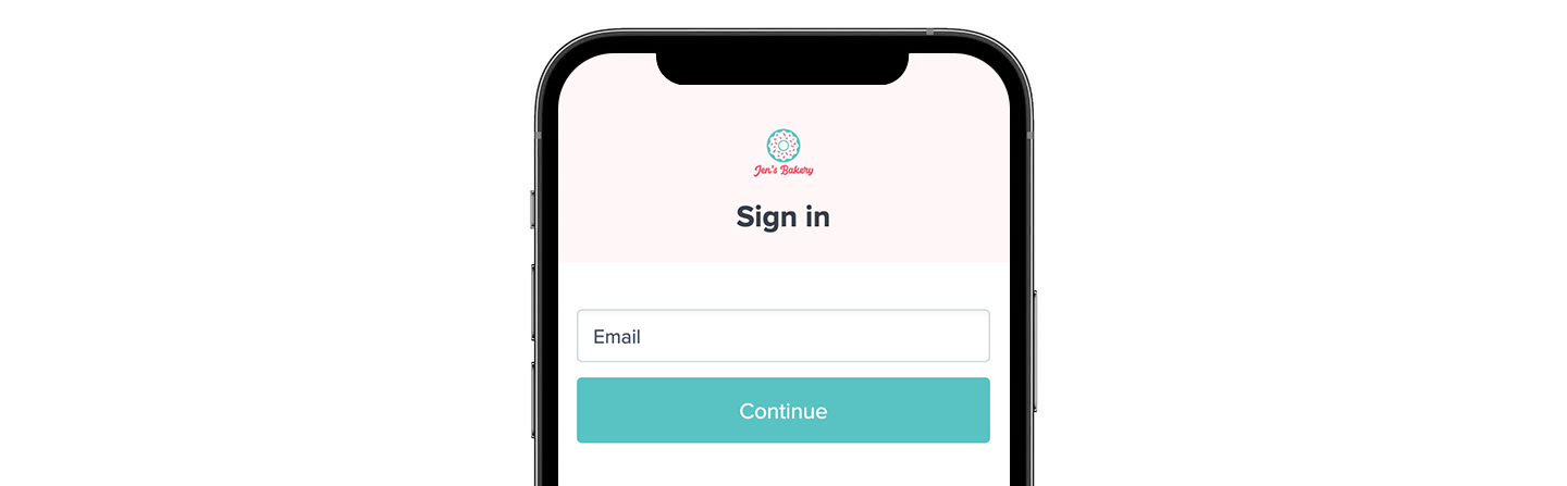 Sign-in page