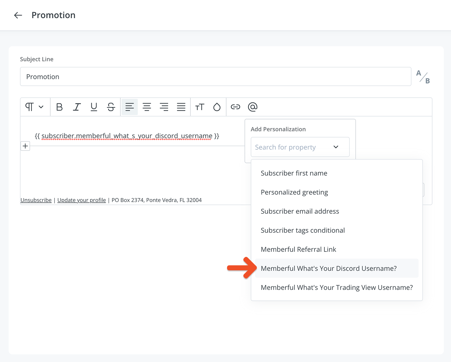 Personalize with custom fields on Kit