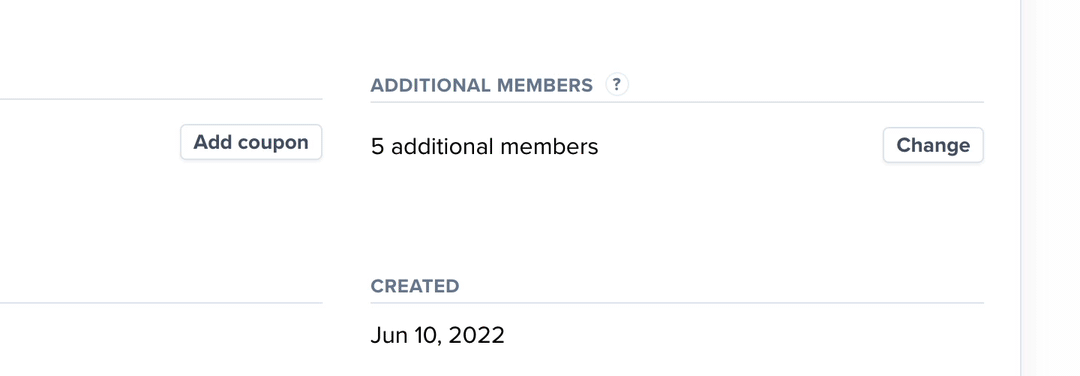 Add additional members manually